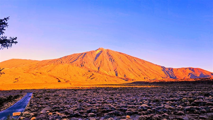 Der Teide im Abendlicht